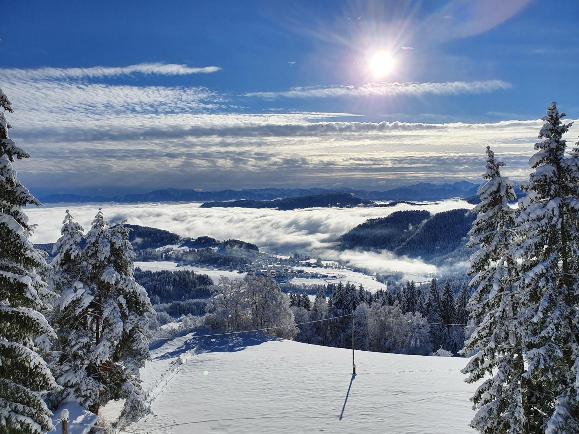 Landhaus Karawankenblick Himmelberg Exteriér fotografie